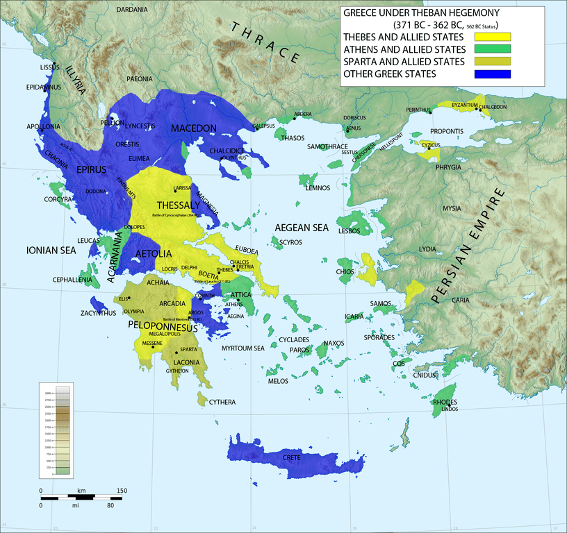 Egemonia tebana (371-362 a.C.)