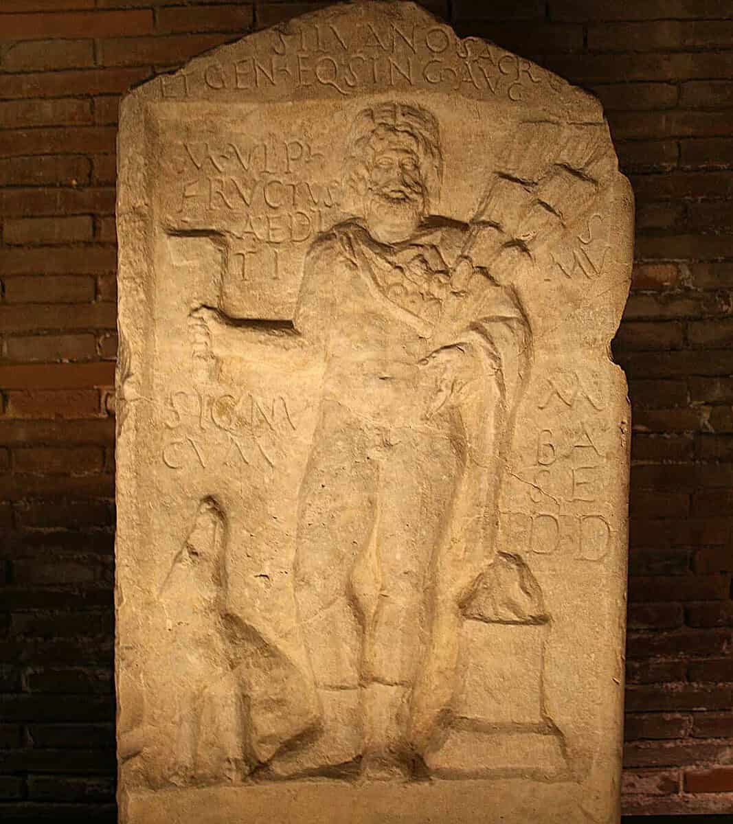 Dio Silvano, dio romano dei boschi