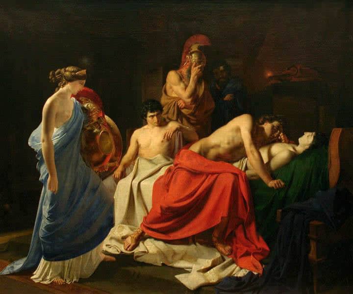 Achille e Patroclo – mitologia greca