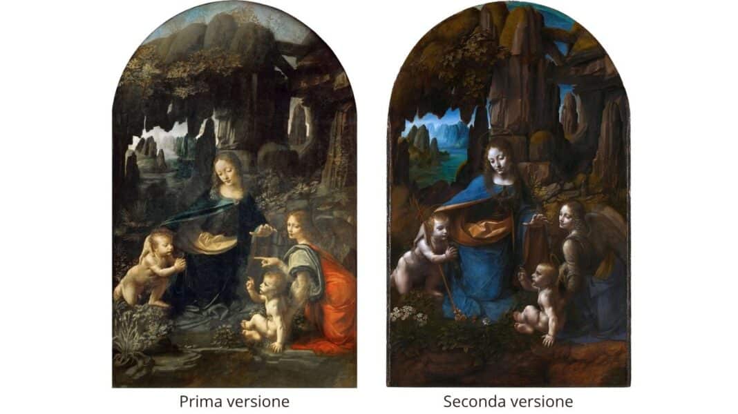 La Vergine delle rocce di Leonardo da Vinci: analisi e confronto delle due versioni